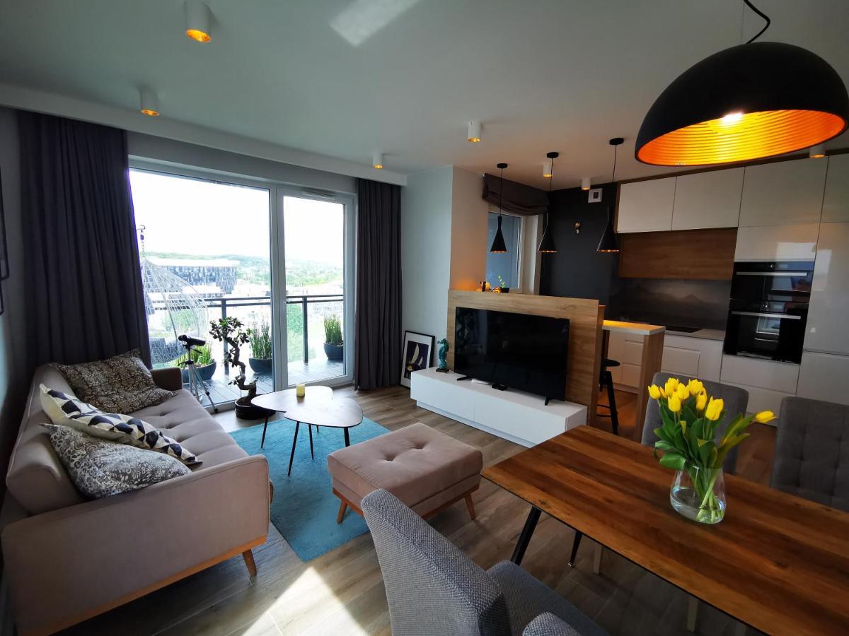 Walowa Tower Apartments Gdańsk Kültér fotó