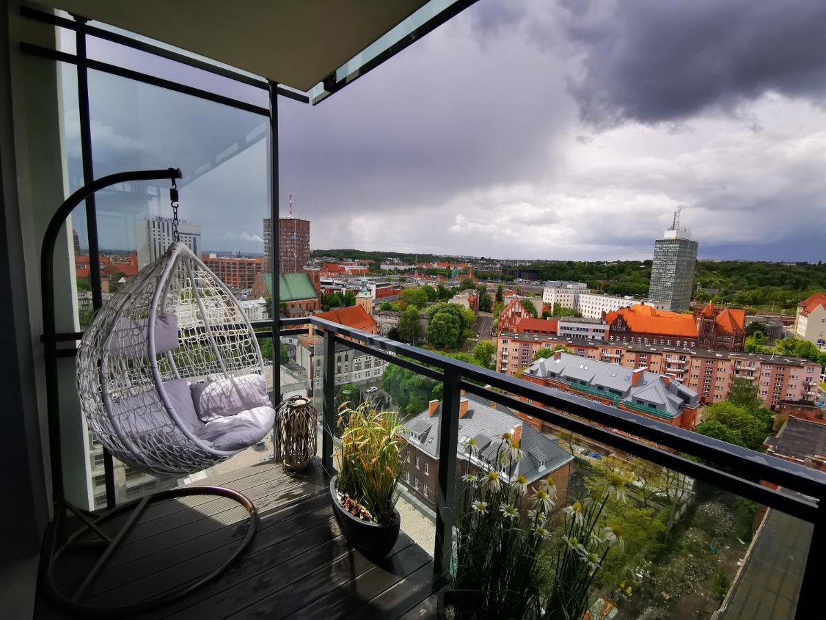 Walowa Tower Apartments Gdańsk Kültér fotó