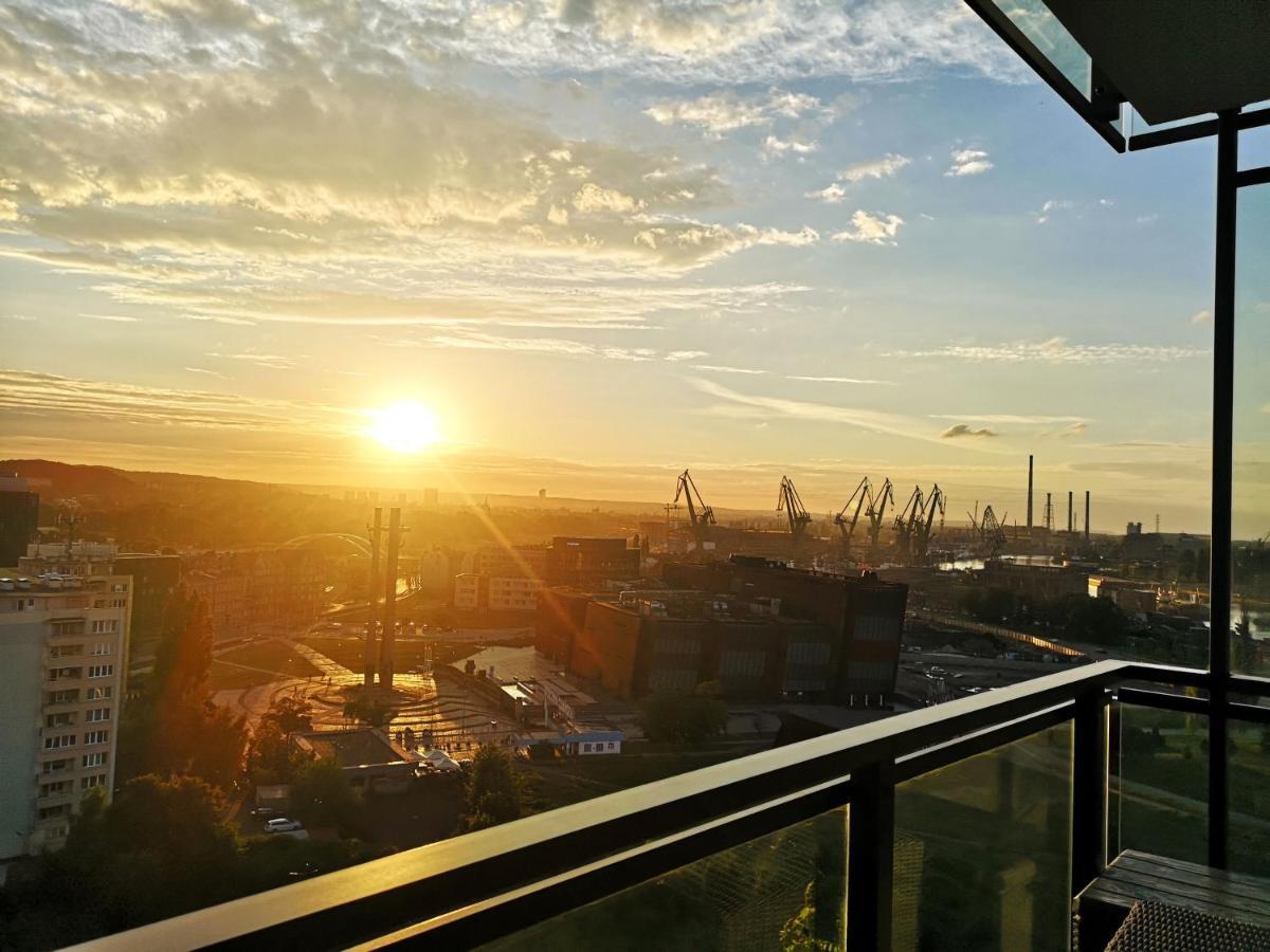 Walowa Tower Apartments Gdańsk Kültér fotó