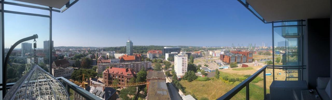 Walowa Tower Apartments Gdańsk Kültér fotó