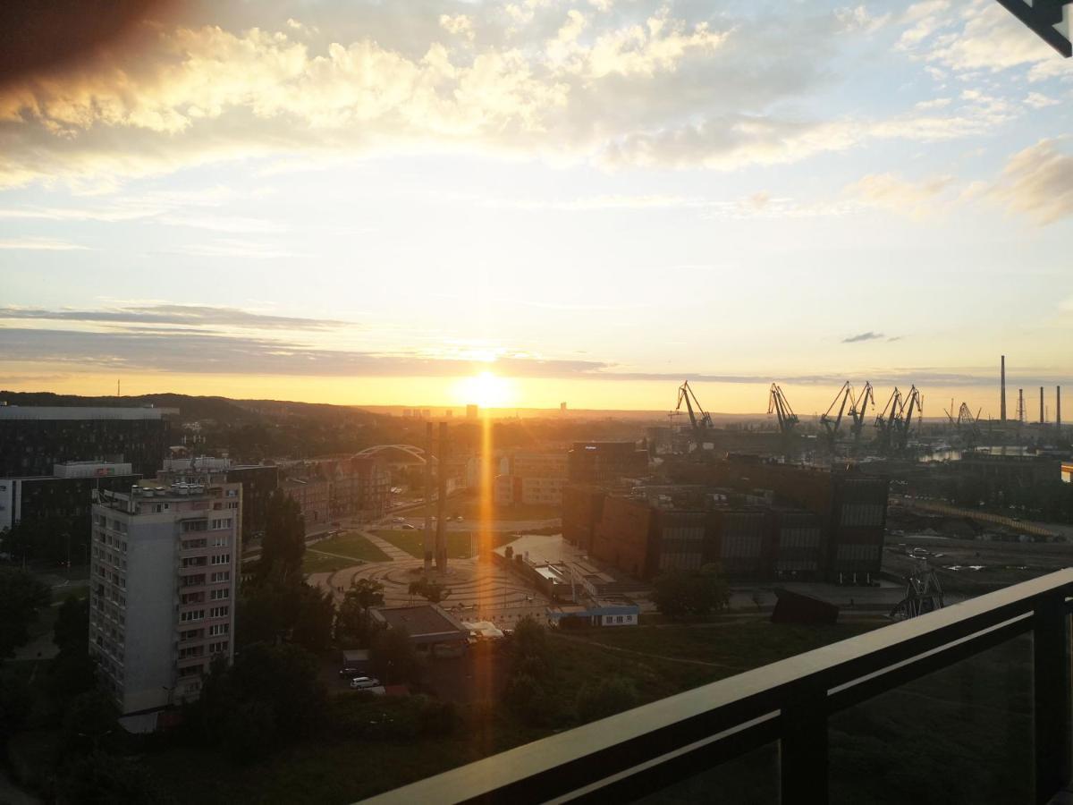Walowa Tower Apartments Gdańsk Kültér fotó